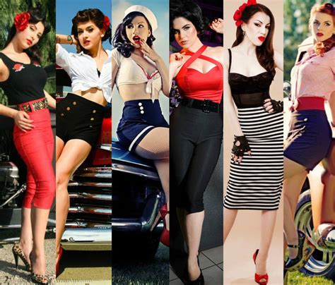 what is pin up style